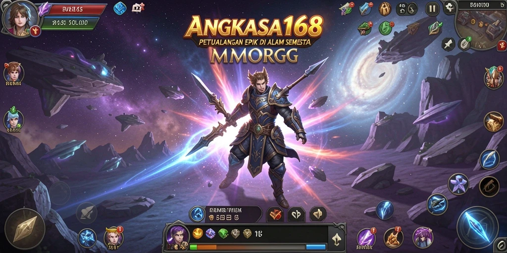 Tampilan gameplay menarik dan seru di ANGKASA168.