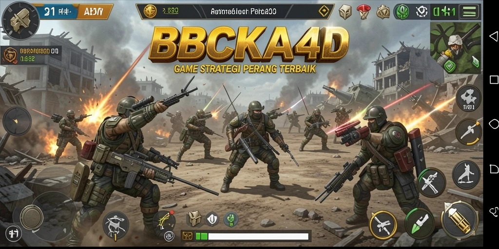 Tampilan menarik dari gameplay seluler BBCA4D yang mengasyikkan.