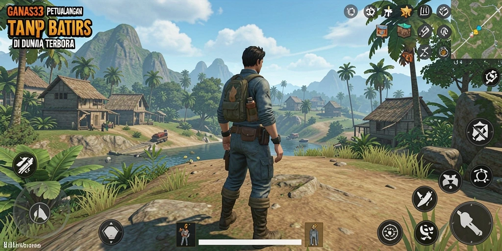 Gameplay memukau dalam dunia terbuka GANAS33 yang penuh petualangan.