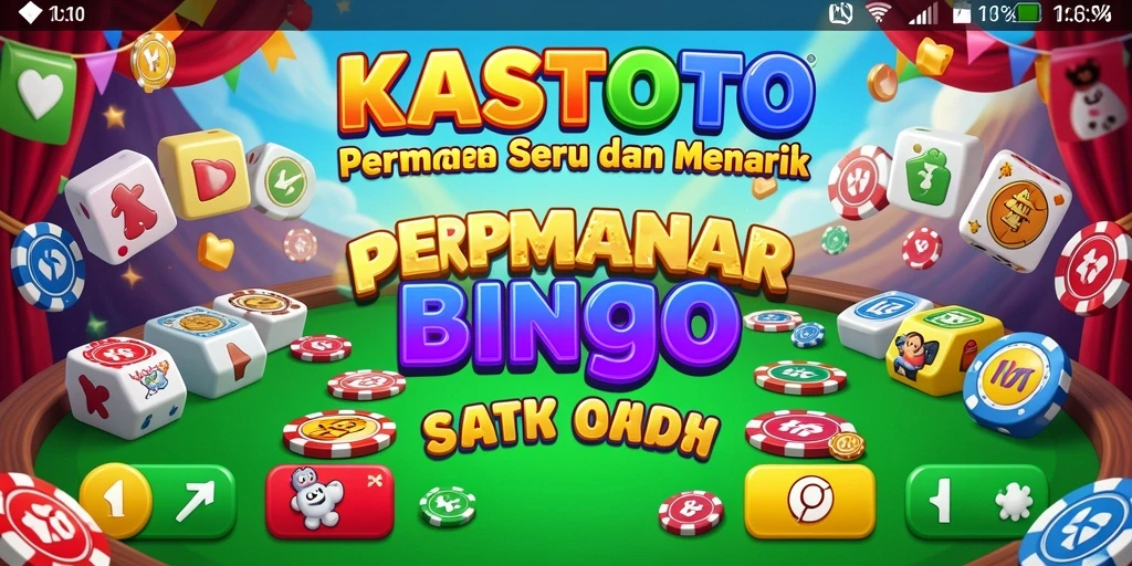 Tampilan gameplay KASTOTO yang seru dan interaktif.