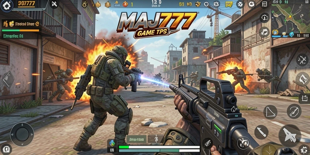 Tampilan gameplay <strong>MAJ777</strong> yang mendebarkan dan penuh aksi.