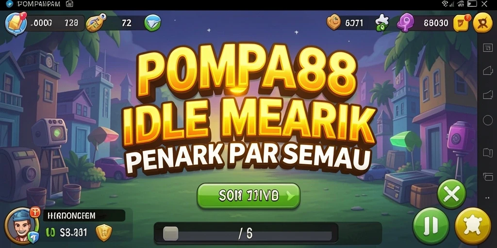 Tampilan gameplay POMPA88 yang mengasyikkan dan interaktif.